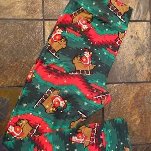 Retired TC Christmas Leggings LuLaRoe